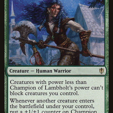 Champion of Lambholt [Commander 2016]
