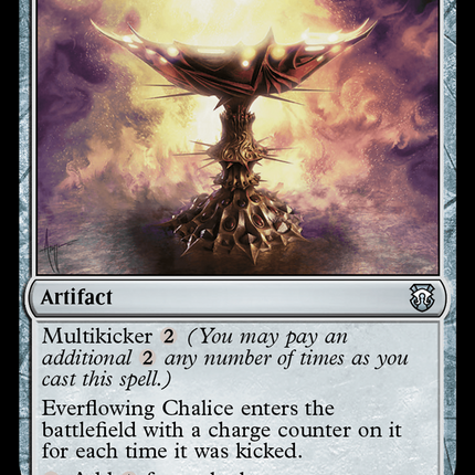 Everflowing Chalice (Ripple Foil) [Modern Horizons 3 Commander]