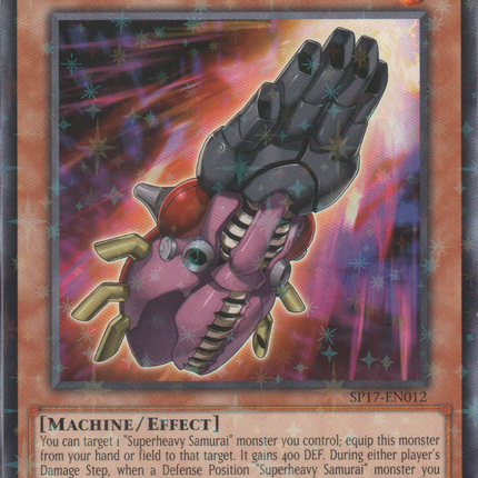Superheavy Samurai Soulbuster Gauntlet [SP17-EN012] Starfoil Rare
