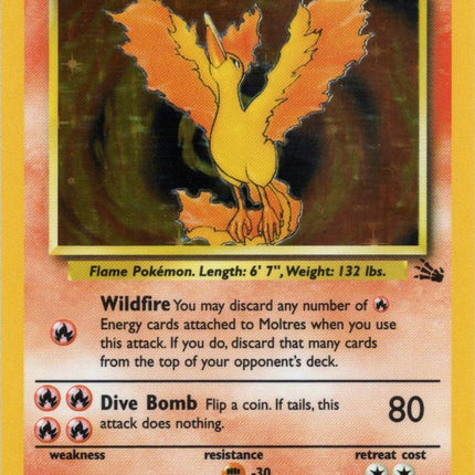 Moltres (12/62) [Fossil Unlimited]