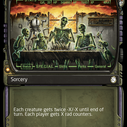 Nuclear Fallout (Showcase) (Surge Foil) [Fallout]
