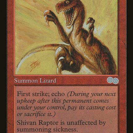 Shivan Raptor [Urza's Saga]