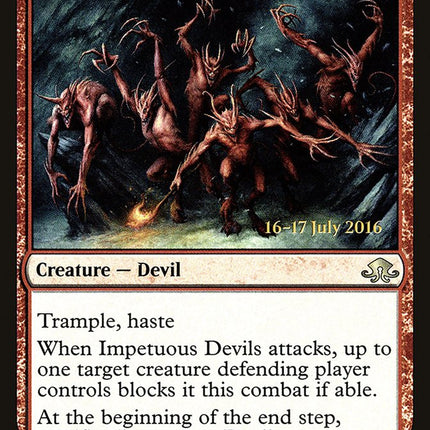 Impetuous Devils [Eldritch Moon Prerelease Promos]