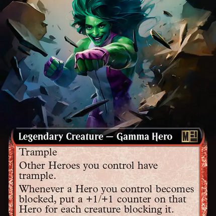 She-Hulk, Wallbreaker (Extended Art) [Marvel Super Heroes Commander]