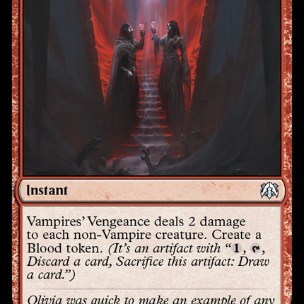 Vampires' Vengeance [March of the Machine Commander]