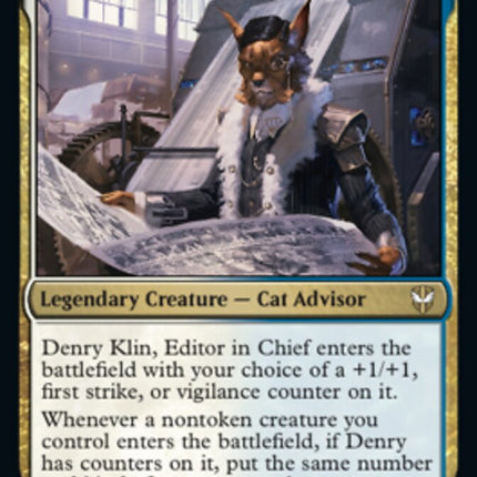 Denry Klin, Editor in Chief [Streets of New Capenna Commander]