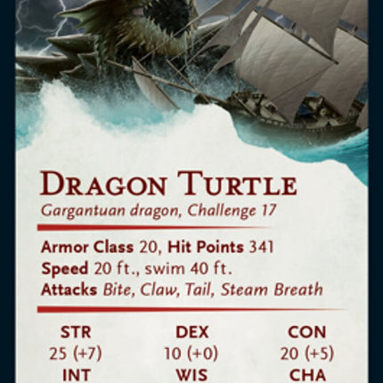 Dragon Turtle Art Card [Dungeons & Dragons: Adventures in the Forgotten Realms Art Series]