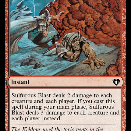Sulfurous Blast [Commander Masters]