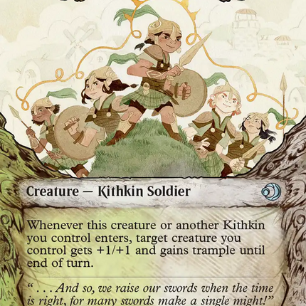 Thoughtweft Lieutenant (Showcase) [Lorwyn Eclipsed]