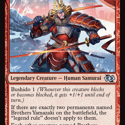 Brothers Yamazaki (72 Swords) (Anime) [Foundations Jumpstart]