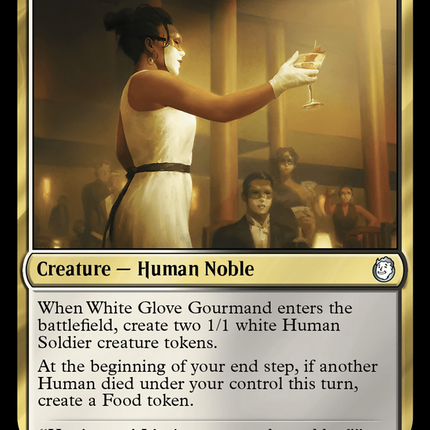 White Glove Gourmand (Surge Foil) [Fallout]