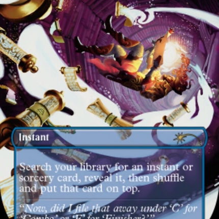 Mystical Tutor (Borderless) [Secret Lair Drop Series]