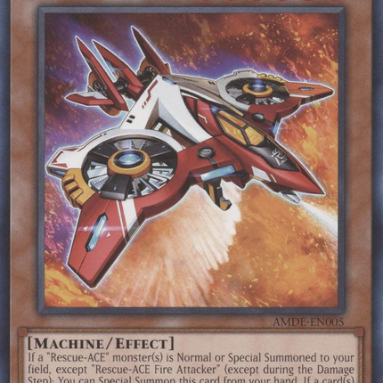 Rescue-ACE Fire Attacker [AMDE-EN005] Rare