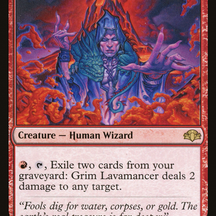Grim Lavamancer [Dominaria Remastered]