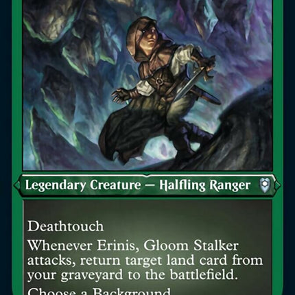 Erinis, Gloom Stalker (Foil Etched) [Commander Legends: Battle for Baldur's Gate]