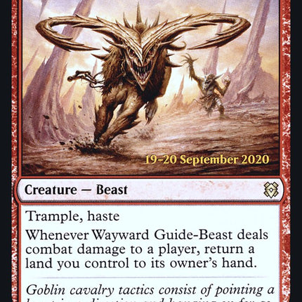 Wayward Guide-Beast [Zendikar Rising Prerelease Promos]