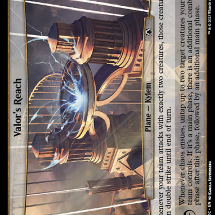 Valor's Reach [March of the Machine Commander]