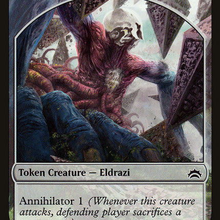 Eldrazi Spawn (004) // Eldrazi Double-Sided Token [Planechase Anthology Tokens]