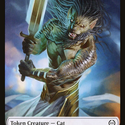 Phyrexian Mite (012) // Cat Double-Sided Token [Phyrexia: All Will Be One Tokens]