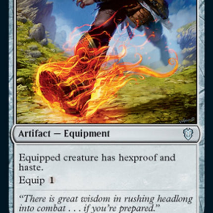 Swiftfoot Boots [Innistrad: Crimson Vow Commander]