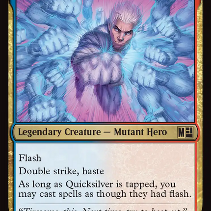 Quicksilver, Speedster (Surge Foil) [Marvel Super Heroes Commander]
