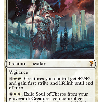 Soul of Theros (White Border) [Mystery Booster 2]