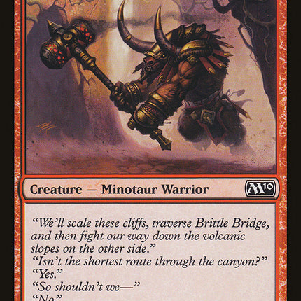 Canyon Minotaur [Magic 2010]