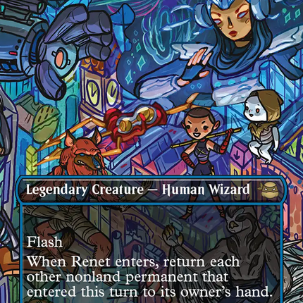 Renet, Temporal Apprentice (Borderless) [Teenage Mutant Ninja Turtles]