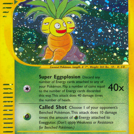 Exeggutor (H10/H32) [Aquapolis]