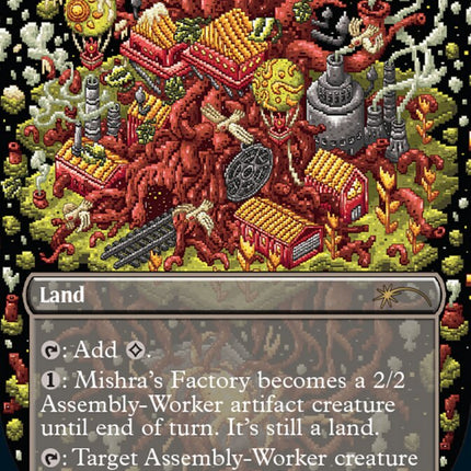 Mishra's Factory (Borderless) [Secret Lair Countdown Kit]