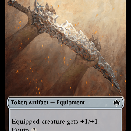 Sword Token [Bloomburrow Tokens]