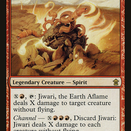 Jiwari, the Earth Aflame [Saviors of Kamigawa]