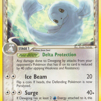 Dewgong (15/101) (Delta Species) [EX: Dragon Frontiers]