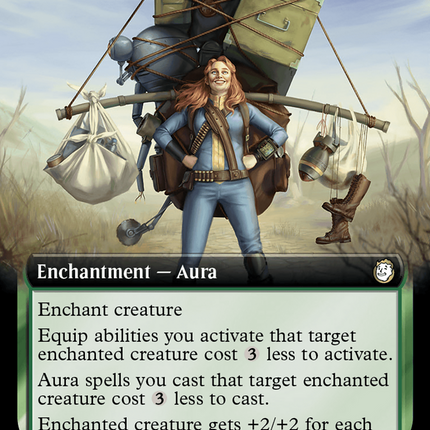 Strong Back (Extended Art) (Surge Foil) [Fallout]