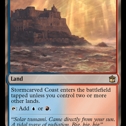 Stormcarved Coast (Surge Foil) [Doctor Who]