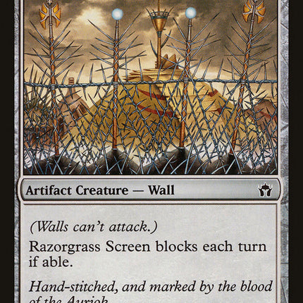 Razorgrass Screen [Fifth Dawn]