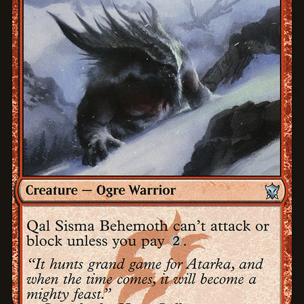 Qal Sisma Behemoth [Dragons of Tarkir]