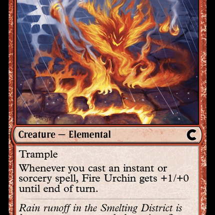 Fire Urchin [Ravnica: Clue Edition]
