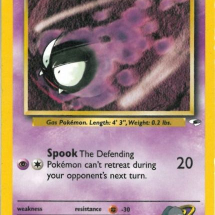 Sabrina's Gastly (93/132) [Gym Heroes Unlimited]