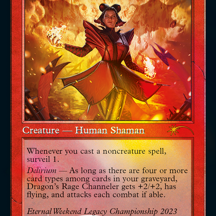 Dragon's Rage Channeler (Retro Frame) [MagicFest 2023]