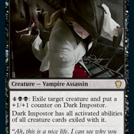 Dark Impostor [Innistrad: Crimson Vow Commander]