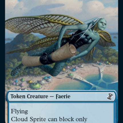 Cloud Sprite Token [Time Spiral Remastered Tokens]