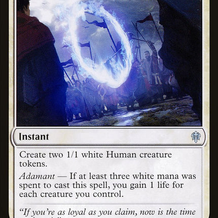 Rally for the Throne [Throne of Eldraine]