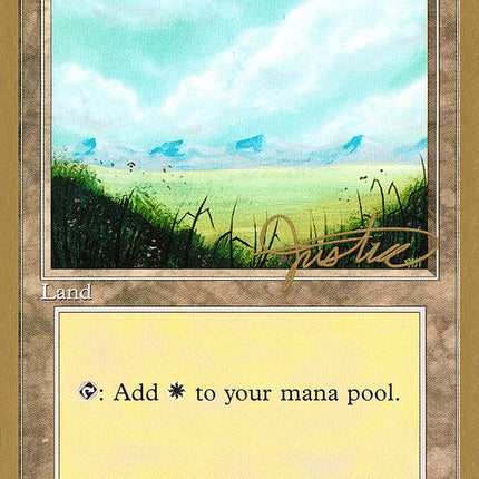 Plains (mj366) (Mark Justice) [Pro Tour Collector Set]