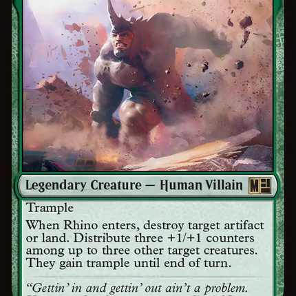 Rhino, Terrible Trampler [Marvel Super Heroes Commander]