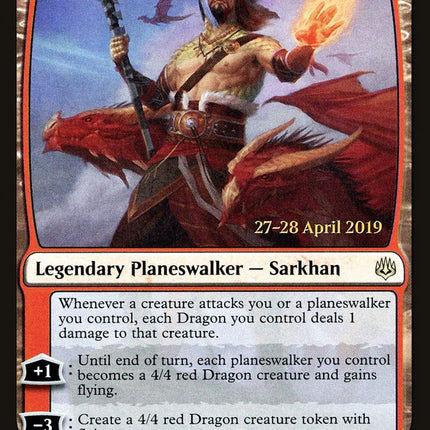 Sarkhan the Masterless [War of the Spark Prerelease Promos]