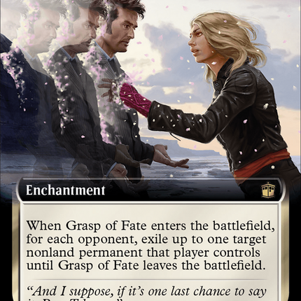 Grasp of Fate (Extended Art) (Surge Foil) [Doctor Who]