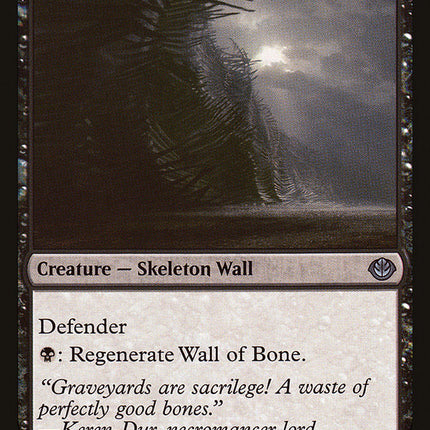 Wall of Bone (Garruk vs. Liliana) [Duel Decks Anthology]