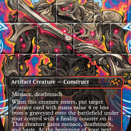 Coalstoke Gearhulk (Borderless) [Aetherdrift]