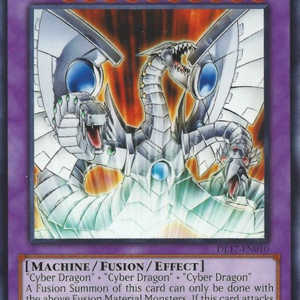 Cyber End Dragon (Red) [DL17-EN010] Rare